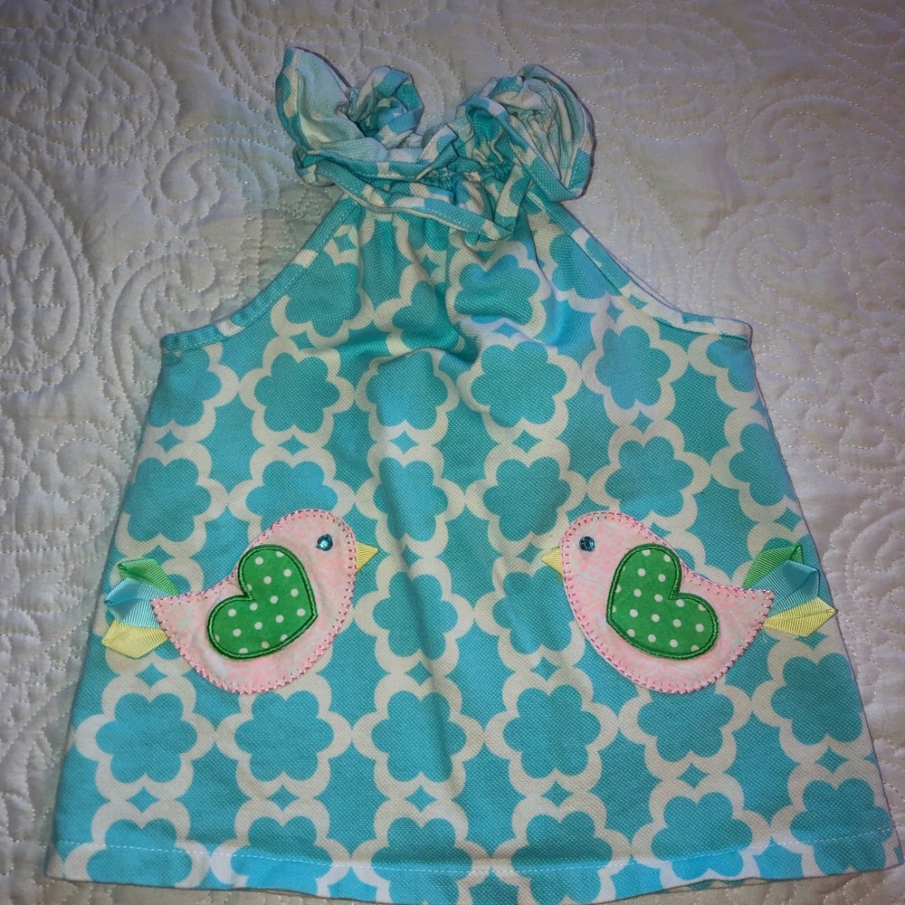 EUC! Mud Pie Spring/Easter dress 9-12mth